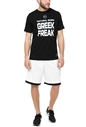 GSA-Ανδρική βερμούδα μπάσκετ GSA GREEK FREAK HYDRO+ λευκή 